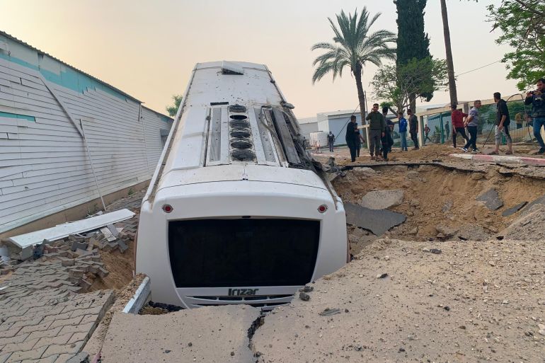 مرضى السرطان في غزة بلا علاج 22 تسببت الغارات الجوية في إلحاق أضرار جسيمة بالبنية التحتية لمستشفى غزة الأوروبي وأقسامه الداخلية-رائد موسى-خان يونس-الجزيرة نت