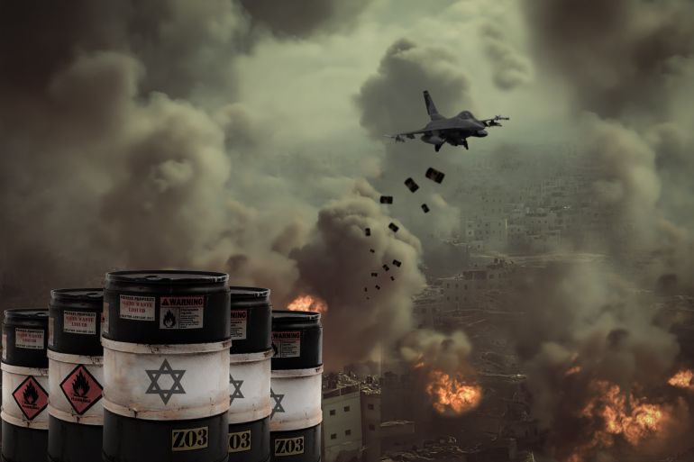 الموت يتسلل إلى أرحام الأمهات في غزة 21 لماذا تستخدم إسرائيل البراميل المتفجرة لقصف غزة المصدر : الجزيرة / ميدجورني