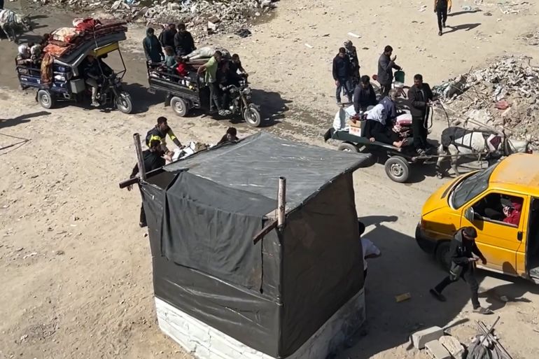نزوح جماعي من شمال غزة بعد مجازر إسرائيلية 21 نزحت عائلات بأكملها من مدينة بيت لاهيا شمال قطاع غزة