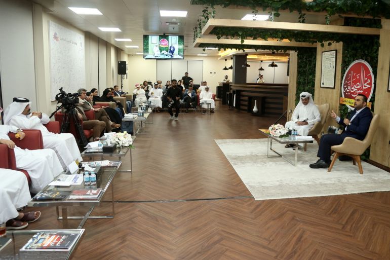 ندوة بالمركز القطري للصحافة تنتقد عجز المجتمع الدولي عن حماية الصحفيين 20 حضور كبير من جانب الإعلاميين والصحفيين بالدوحة للندوة إحياء لليوم العالمي لحرية الصحافة
