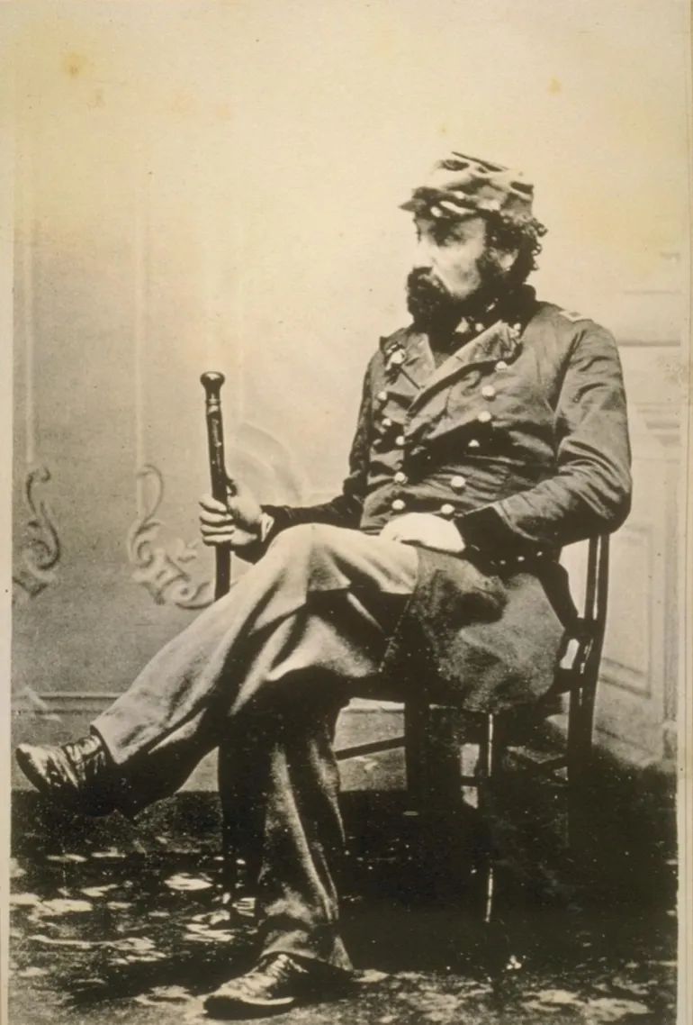 Emperor Norton in 1859 or 1860 [Courtesy of the Bancroft Library]