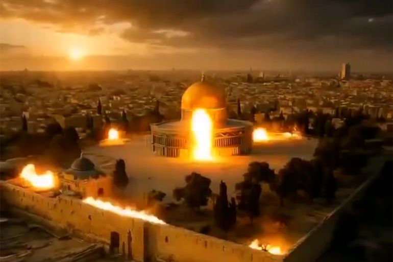 القدس في أبريل.. انتهاكات غير مسبوقة للاحتلال في المسجد الأقصى 20 جماعات إسرائيلية متطرفة تنشر فيديو تحريضي لتفجير المسجد الأقصى