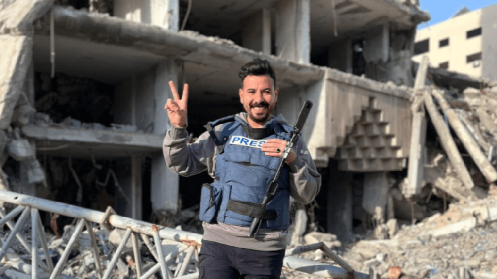 الاحتلال يقتل صحفيا في غزة لم يهنأ بمولودته سوى ساعات Scrng 1746630966