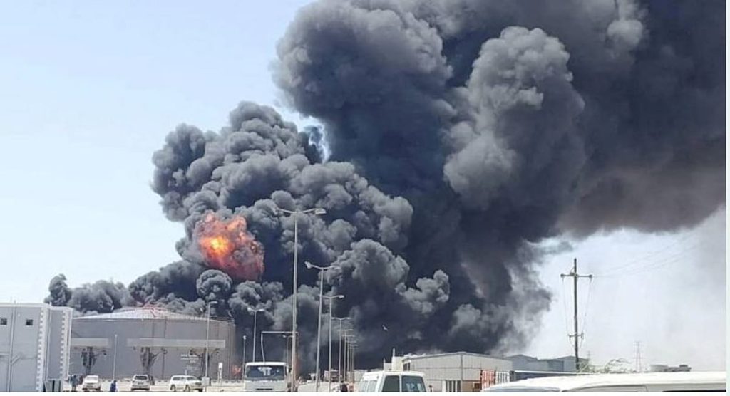 هجوم جديد بالمسيرات يستهدف ميناء ومطار بورتسودان السوداني وتعليق الرحلات الجوية ajel2F2025 05 062Fiyyn6qlx2FCapture