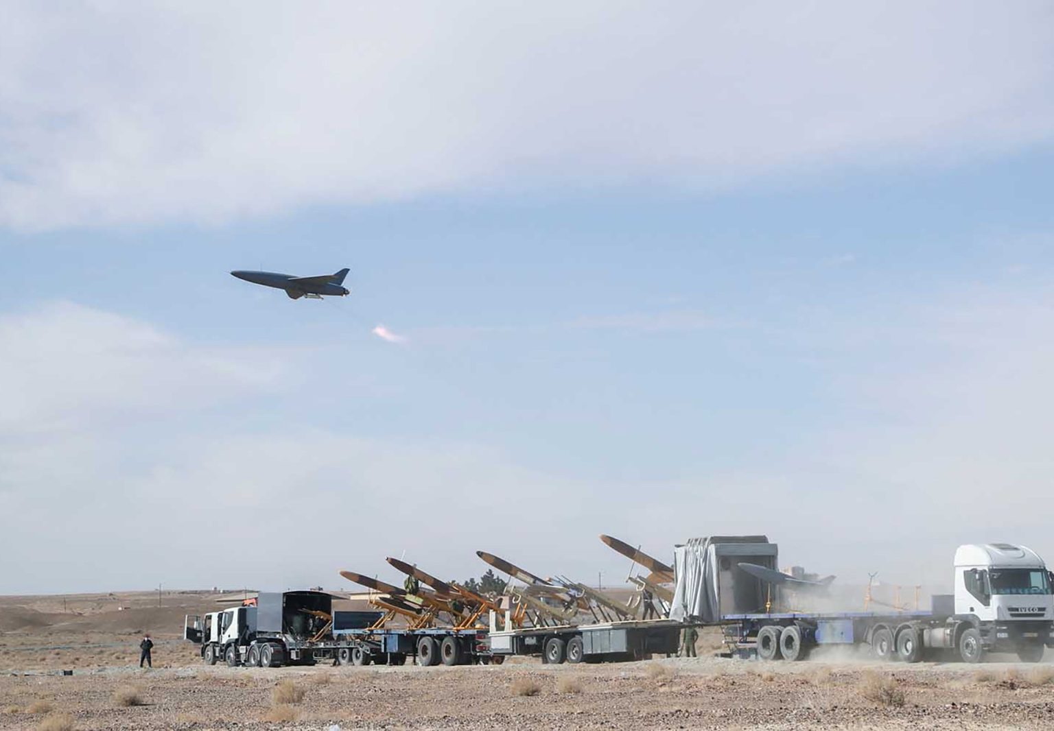 سلاح أميركي جديد قد يقضي على خطر أسراب المسيّرات drones315 1746125506