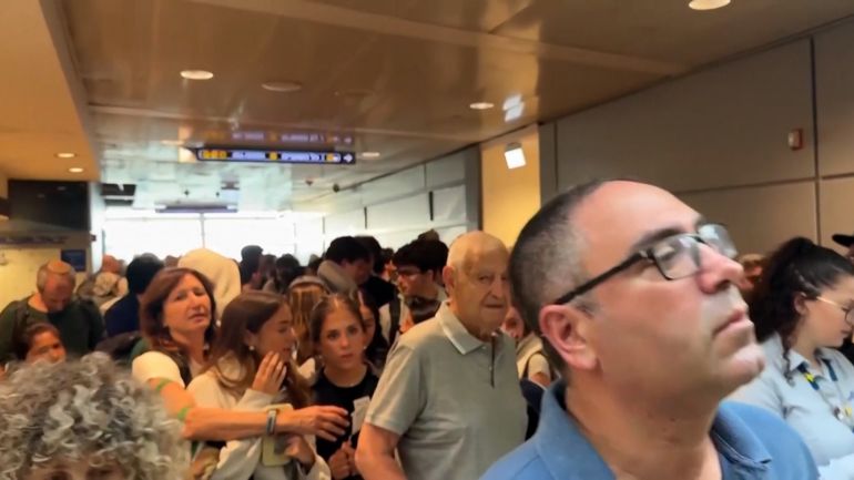 تعرف على أهمية مطار بن غوريون عبر الخريطة التفاعلية 1 من مطار بن غوريون بعد الصاروخ اليمني