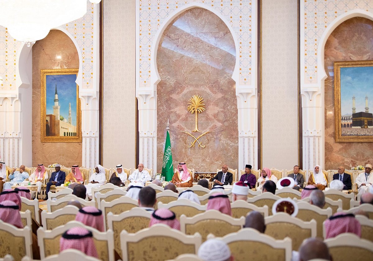 نيابة عن خادم الحرمين.. ولي العهد يقيم حفل الاستقبال السنوي لكبار الشخصيات الإسلامية 1 126