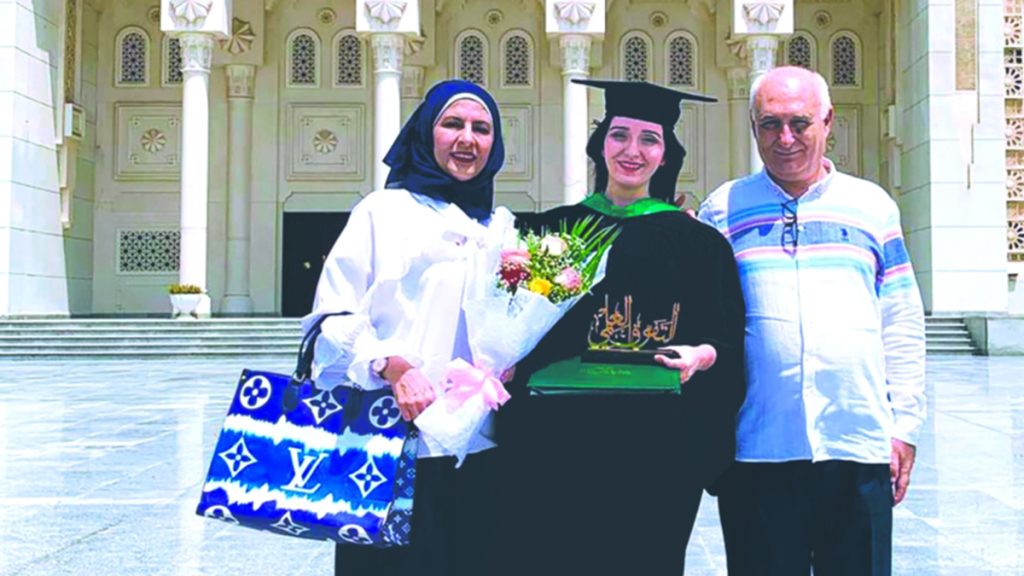 «نادية» تنال الدكتوراه بعد رحيلها في حادث سير مأساوي 1750021839 image