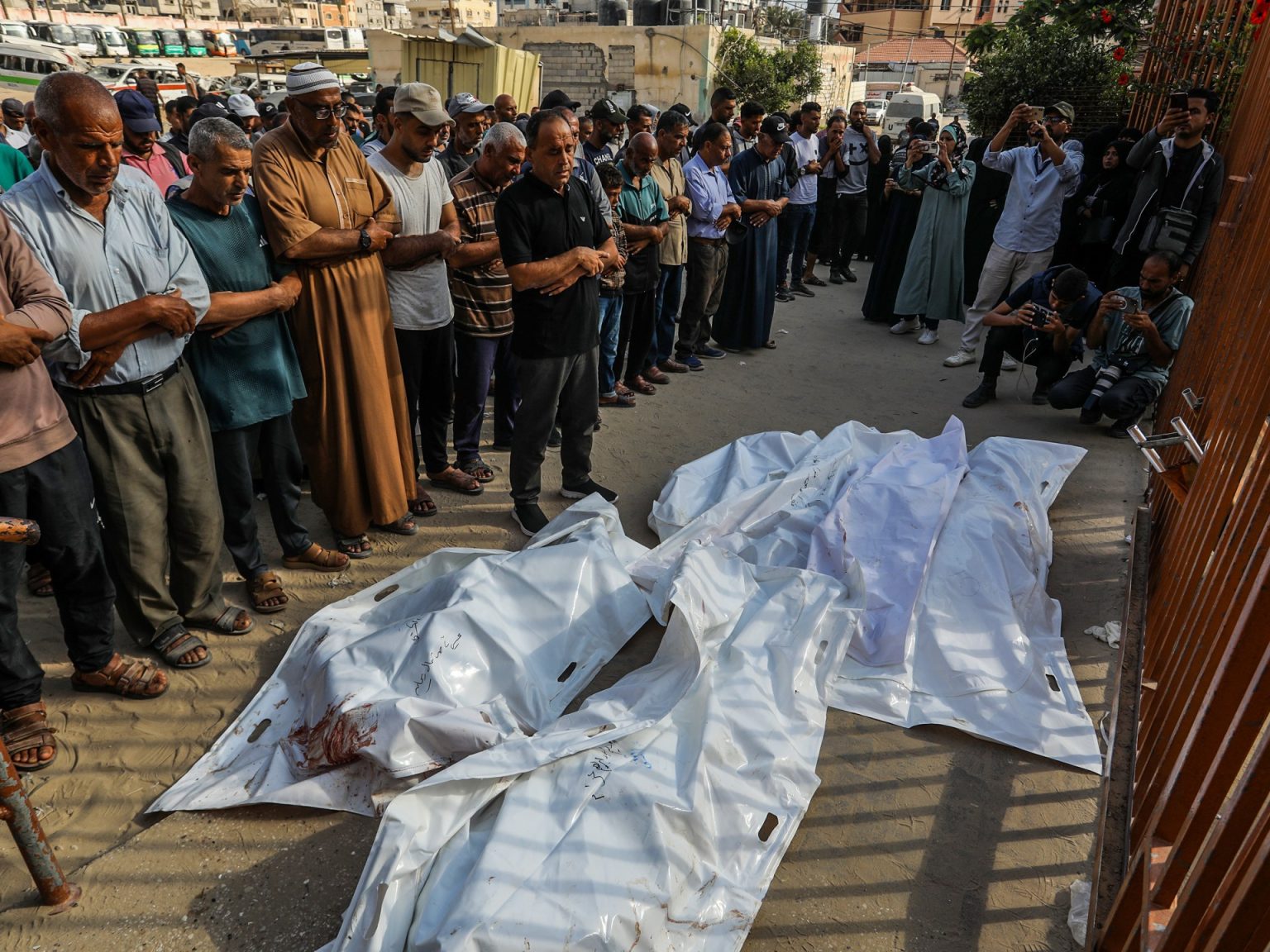 93 شهيدا بغزة معظمهم من منتظري المساعدات وسط تحذيرات أممية من المجاعة Khan Younis4 1750153870