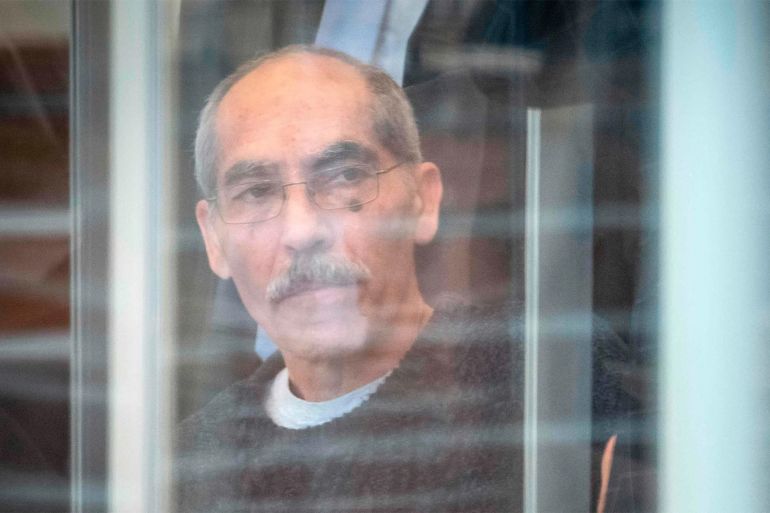 محكمة ألمانية تقضي بالسجن مدى الحياة لقائد مليشيا تابع للأسد 1 Anwar Raslan arriving at court to face trial in Germany. Photograph: AFP/Getty Images