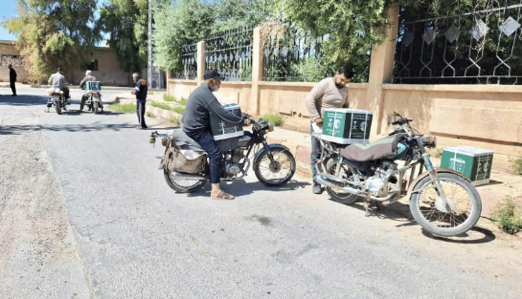 مركز الملك سلمان للإغاثة يوزّع 2.517 سلة غذائية في محافظة ريف دمشق ajel2F2025 06 142Fouzdrkag2FCapture