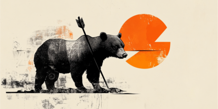 bearish animal arrow Large