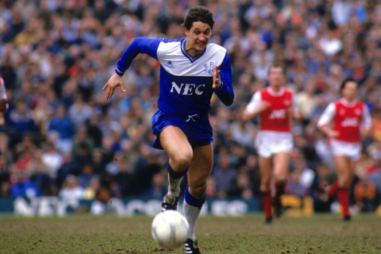 غاري لينيكر هدّاف إنجلترا الذي تعرّض للاضطهاد بسبب منشور مؤيد لفلسطين 2 Gary Lineker, Everton.