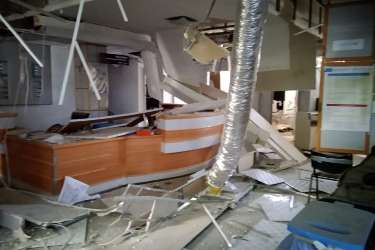 مسؤول طبي: السماح بتشغيل مستشفى غزة الأوروبي هدفه عسكري 1 الدكتور صالح الهمص لا يوجد قسم واحد داخل مستشفى غزة الأوروبي يمكنه تقديم الخدمة الطبية في الوقت الحالي-رائد موسى-خان يونس- الجزيرة نت (مصدر الصورة من الضيف)