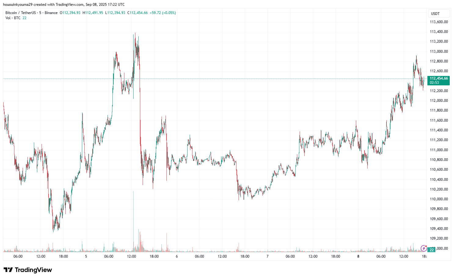 Binance: Btcusdt Chart Image by Hououninkyouma29