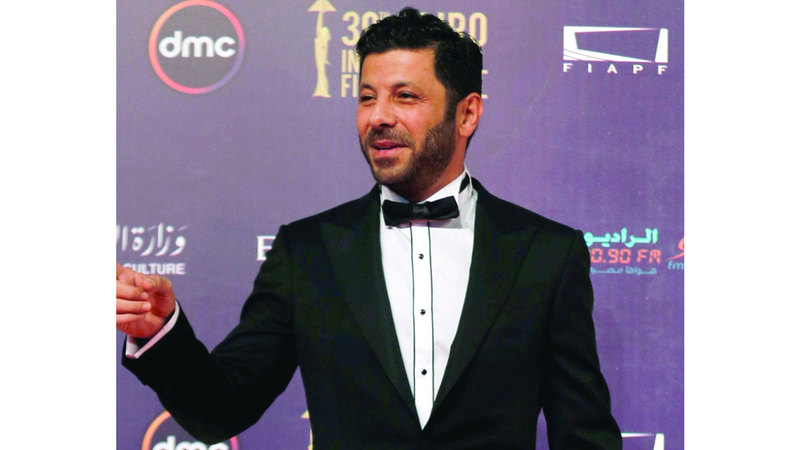 إياد نصار على منصة الاحتفاء في «تطوان السينمائي» 1761618613 image