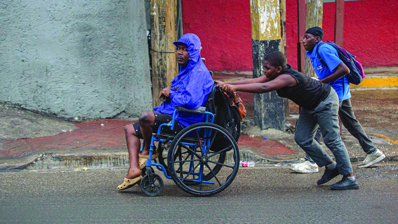 العاصفة «ميليسا» تضرب هايتي الفقيرة 1761700205 image