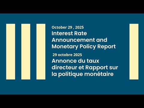 يتحدث محافظ بنك كندا ماكليم عن التوقعات بعد تخفيض أسعار الفائدة 1761748788 935 image