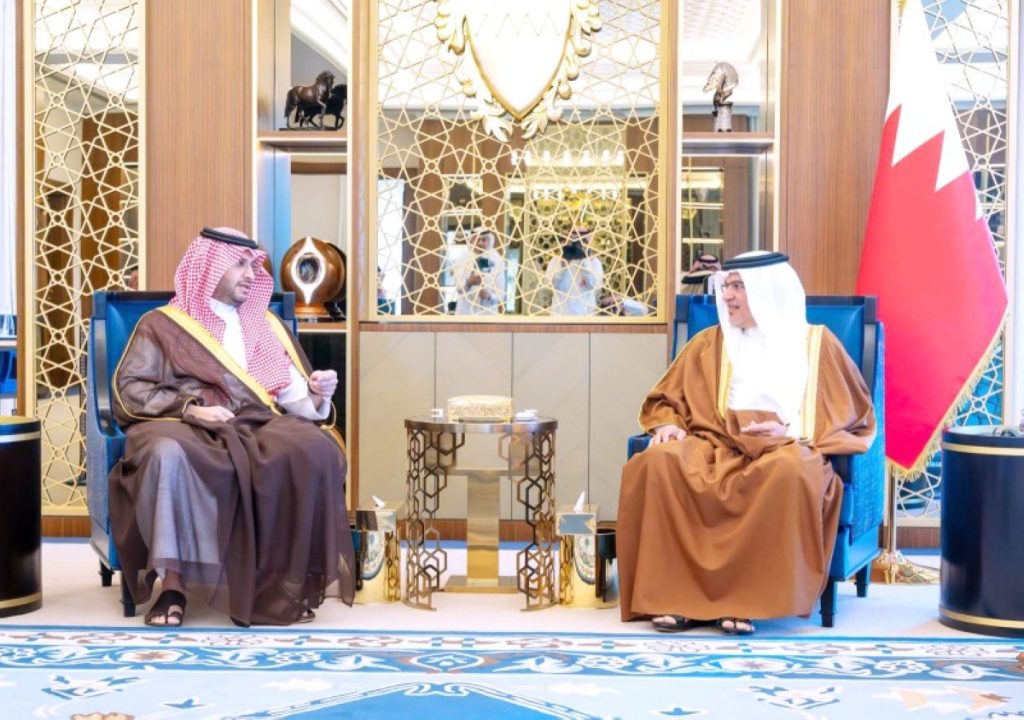 ولي عهد مملكة البحرين يستقبل تركي بن محمد بن فهد 2605259