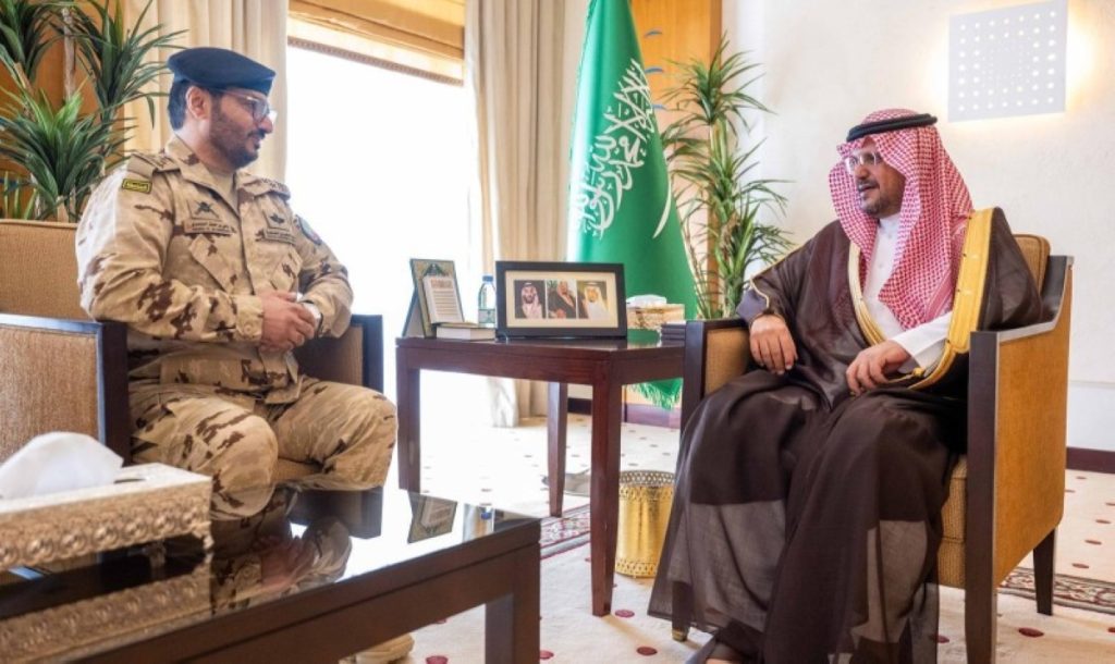 نائب أمير القصيم يستقبل قائد قوات الطوارئ الخاصة بالمنطقة 2605432