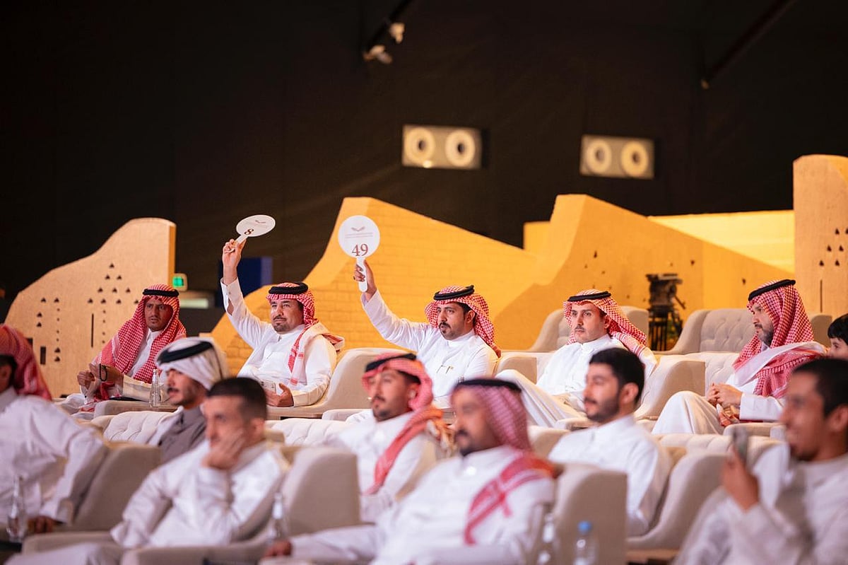 بيع صقرين بـ351 ألف ريال في الليلة الـ12 لمزاد نادي الصقور السعودي 2025 2 WhatsApp Image 2025 10 24 at 3.13.24 PM