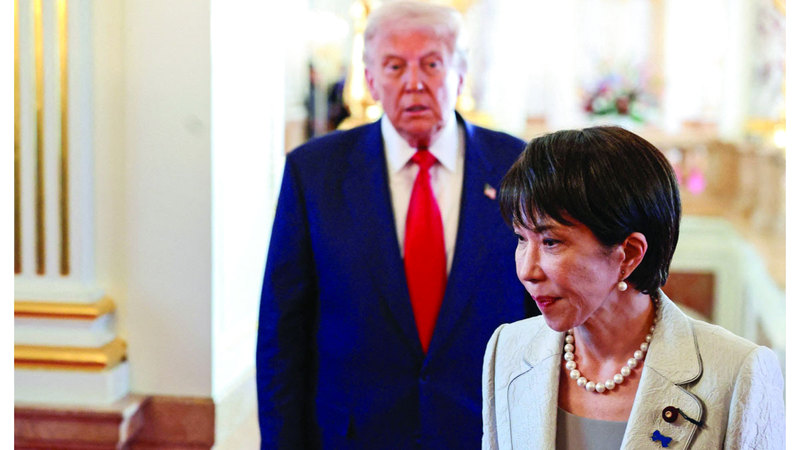 ناجون من القنبلة النووية في اليابان يحتجون على إعلان ترامب استئناف التجارب النووية 1761957037 image