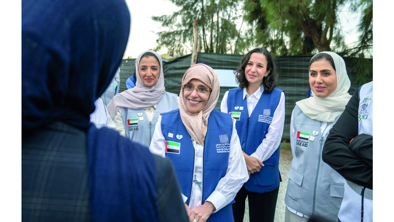 جواهر القاسمي تطلق في المغرب مشروعين إنسانيين لتعزيز نُظم الحماية المجتمعية 1762218977 image