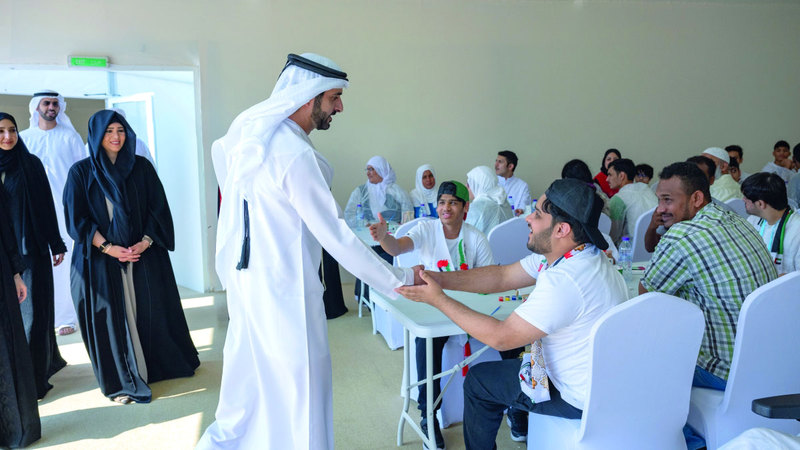 حمدان بن محمد: تمكين أصحاب الهمم نهج راسخ في مسيرة الإمارات 1762229184 image