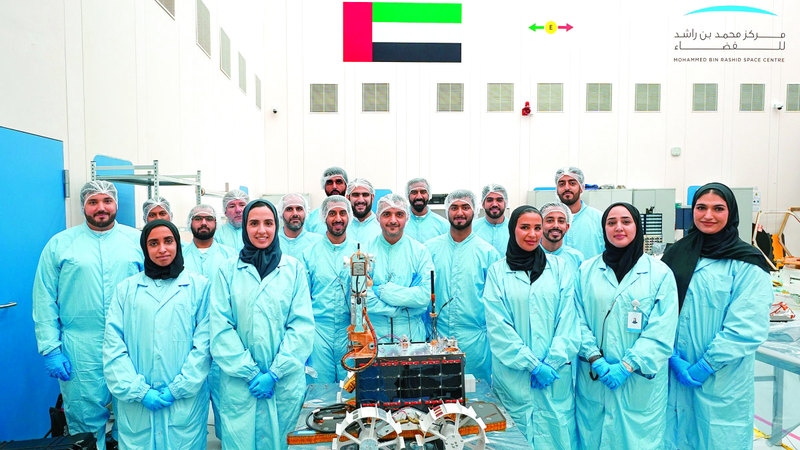 «محمد بن راشد للفضاء» يعلن اكتمال تطوير المستكشف «راشد 2» في الإمارات 1762230099 image