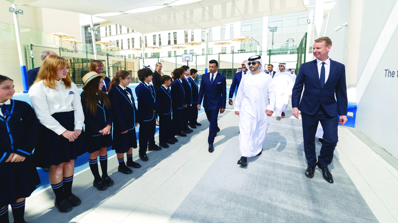 منصور بن محمد: القطاع الخاص شريك استراتيجي في دعم أهداف منظومة التعليم المدرسي بدبي 1762304305 image