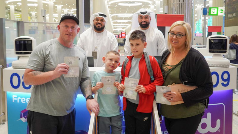 «ختم تحدي اللياقة» يُزيّن جوازات ضيوف دبي 1762388817 image