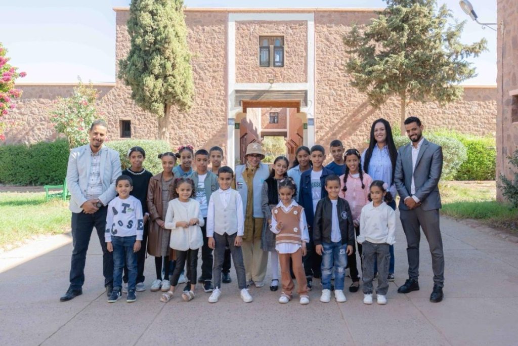 جواهر القاسمي تدشّن إعادة تأهيل مدرسة لـ500 طالب في مراكش 1762450005 image