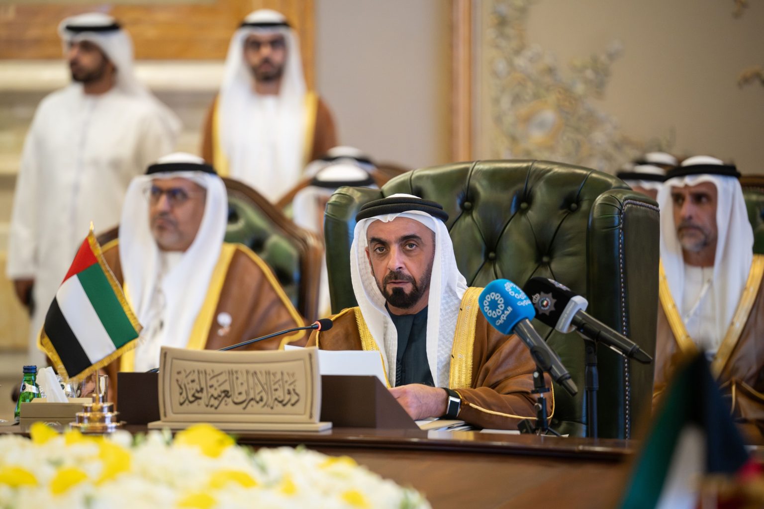 سيف بن زايد يترأس وفد الإمارات في اجتماع وزراء الداخلية بدول مجلس التعاون 1763062571 image