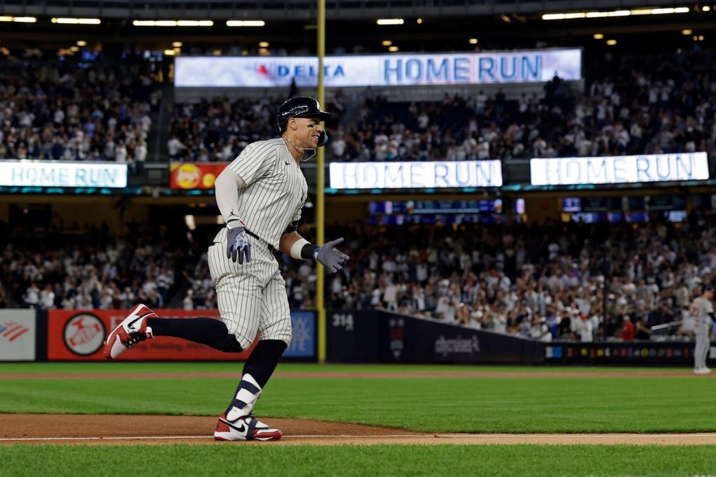 يانكيز Slugger هارون القاضي تفوق كال رالي ليفوز بسباق AL MVP 1763103633 0x0