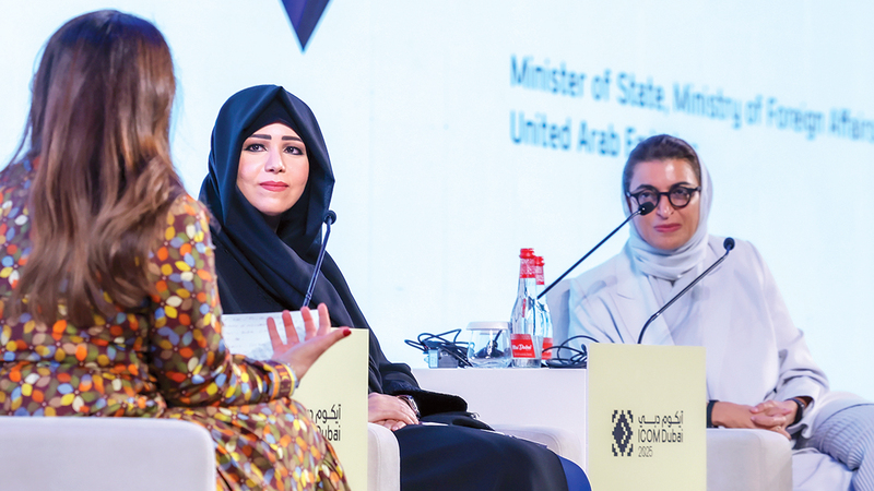 لطيفة بنت محمد لضيوف «آيكوم»: نأمل أن تظل دبي في قلوبكم 1763251847 image