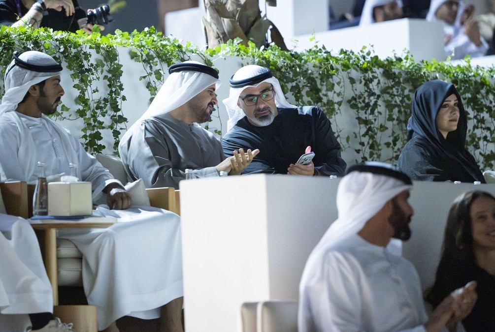 خالد بن محمد بن زايد يشهد حفل الافتتاح الرسمي لمتحف التاريخ الطبيعي في أبوظبي 1763670637 image