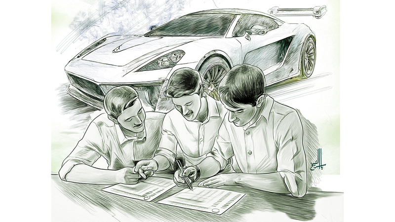 4 محتالين يستولون على سيارة «بورش» بـ «شيك مزوّر» 1763871508 image