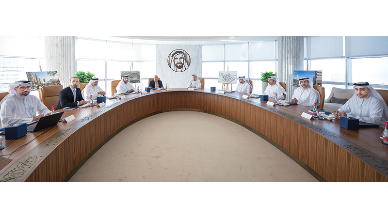 مجلس أمناء «حي محمد بن راشد الوقفي» يناقش الخطط التنفيذية للمشروع 1764204115 image