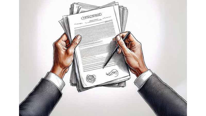 «الورقة الأخيرة».. توقيع يثبت استيلاء ابن على ثروة كبيرة من أبيه 1764218635 image