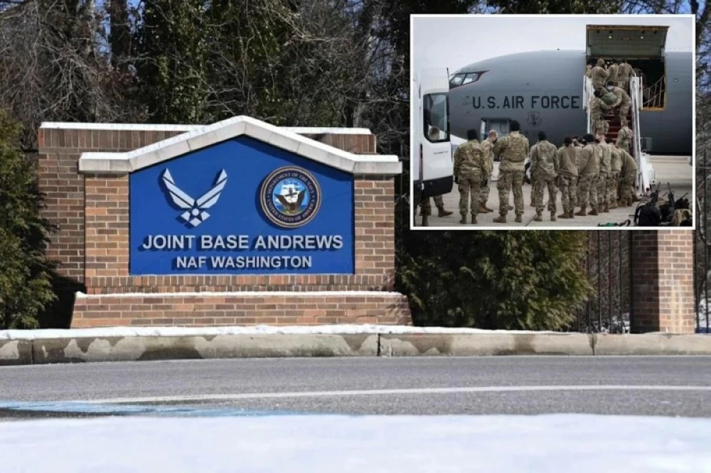 ذعر في قاعدة أندروز بعد زيارة ترمب.. طرد مجهول يصيب 7 أشخاص ! – أخبار السعودية 2610825.webp
