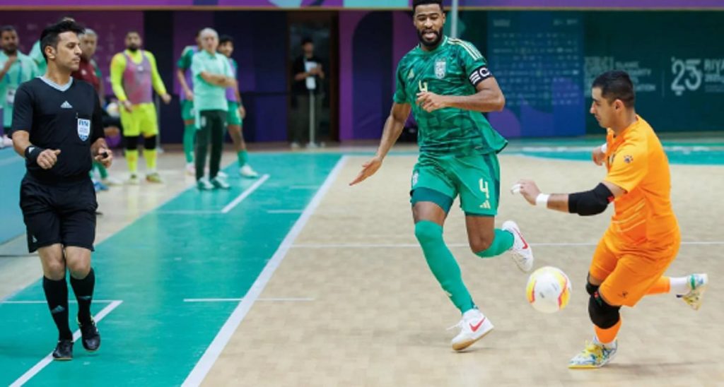 التعادل يحسم قمة إيران والمغرب في كرة قدم الصالات بدورة التضامن الإسلامي ajel2F2025 11 042Fsmcihv1m2FCapture