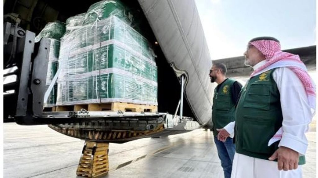 وصول الطائرة الإغاثية السعودية الـ72 لإغاثة الشعب الفلسطيني في قطاع غزة ajel2F2025 11 082Fqgak49zp2FCapture