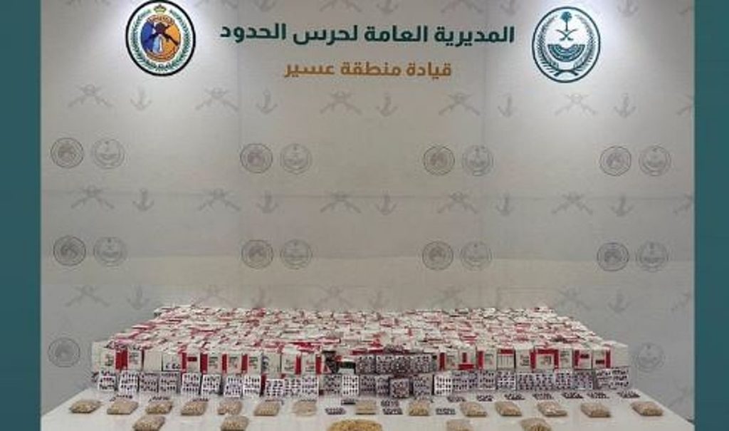 إحباط تهريب أكثر من 130 ألف قرص مخدر بمنطقة عسير ajel2F2025 11 192F2v0nodr12FCapture