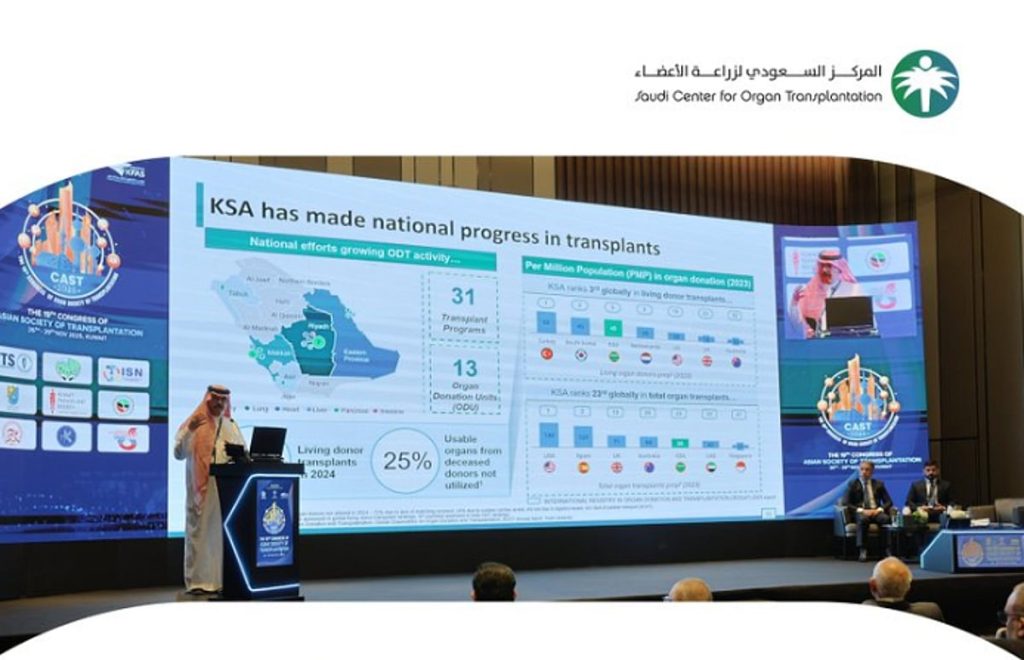 المركز السعودي لزراعة الأعضاء في مؤتمر الجمعية الآسيوية لزراعة الأعضاء (CAST) ajel2F2025 11 282Fazd6h5ls2FScreenshot 2025 11 28 182910