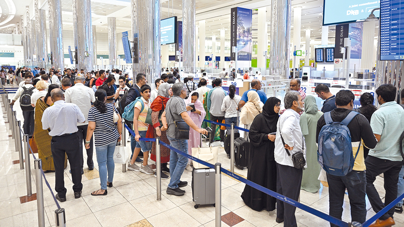 11مليون مقعد مجدول على الرحلات الدولية في «دبي الدولي» خلال ديسمبر 1764795477 image