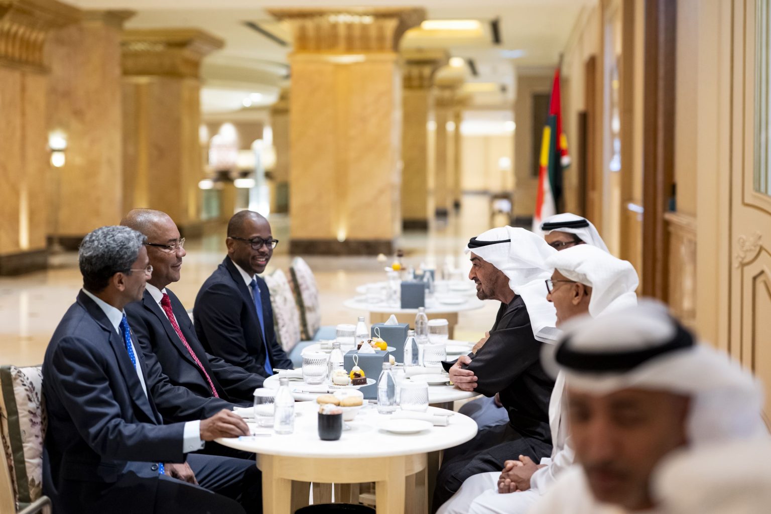 رئيس الدولة يلتقي رئيس سيشل الذي يزور الإمارات لحضور الجولة الختامية لبطولة العالم للفورمولا 1 1765101495 image