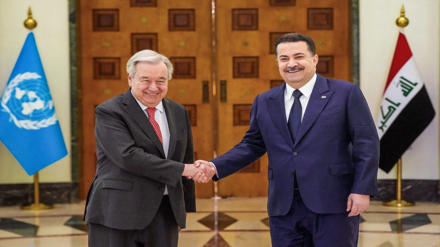 غوتيريش يُعلن من بغداد انتهاء مهمة البعثة الأممية في العراق 1765644672 image