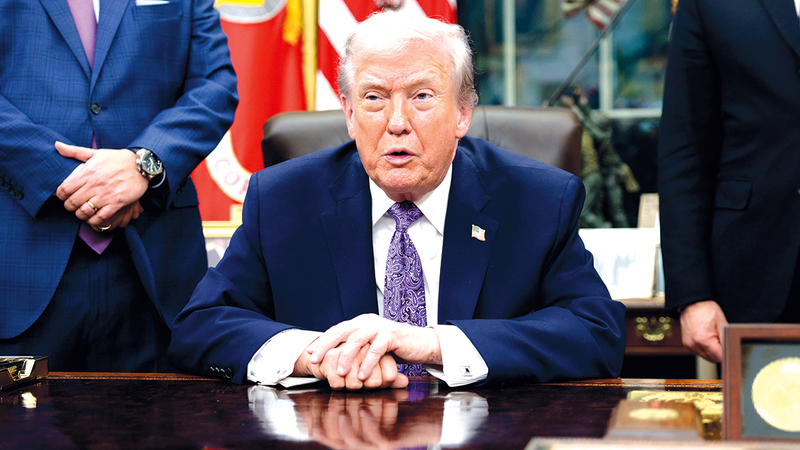 ترامب يقرّ بإمكانية خسارة الجمهوريين انتخابات التجديد النصفي في 2026 1765760453 image