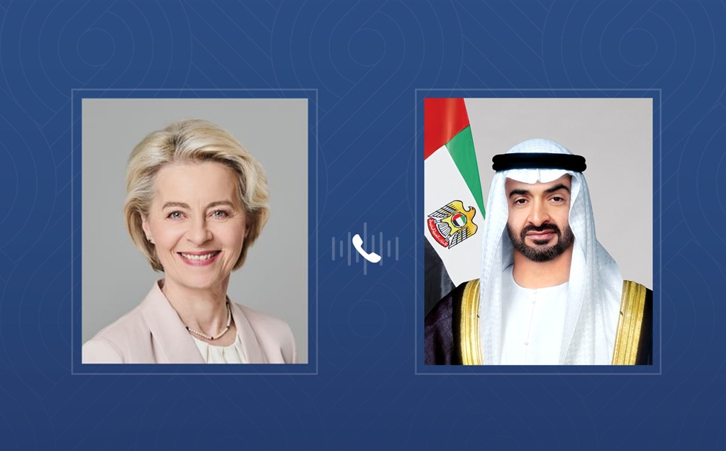 رئيس الدولة ورئيسة المفوضية الأوروبية يبحثان علاقات التعاون وأهمية إطلاق المفاوضات بشأن اتفاقية الشراكة الإستراتيجية 1765806213 image