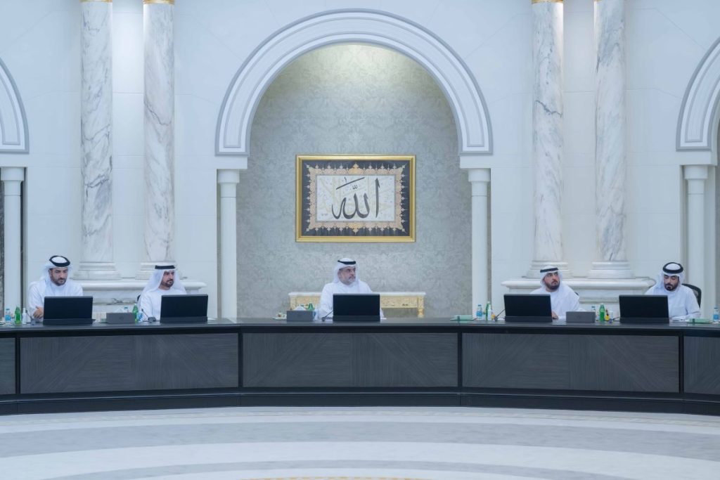 ولي عهد الشارقة يترأس اجتماع المجلس التنفيذي 1767100485 image